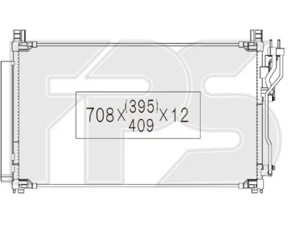 Конденсатор кондиціонера FPS FP 32 K333