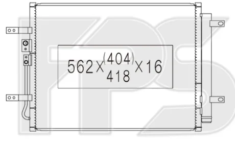 Конденсатор кондиціонера FPS FP 32 K373