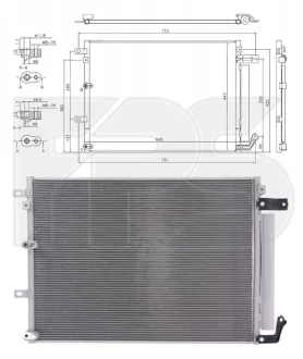 Конденсатор кондиціонера FPS FP 38 K313