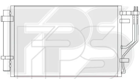 Конденсатор кондиціонера FPS FP 40 K776