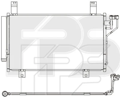 Конденсатор кондиціонера FPS FP 44 K28