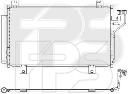 Конденсатор кондиціонера FPS FP 44 K34