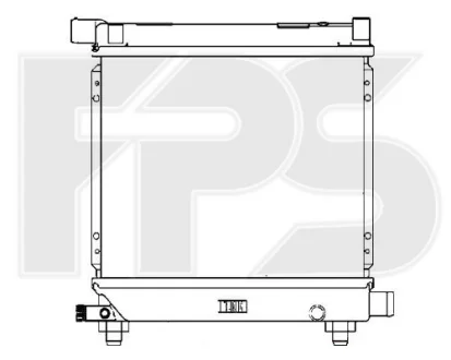 Радіатор охолодження FPS FP 46 A216