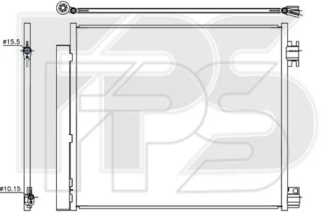 Конденсатор кондиціонера FPS FP 50 K173