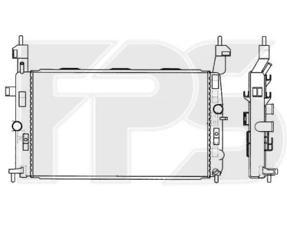 Радіатор охолодження FPS FP 52 A311