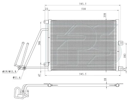 Конденсатор кондиціонера FPS FP 52 K137