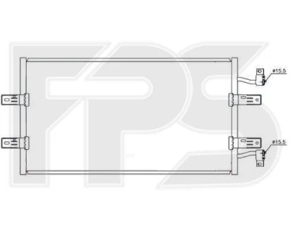 Конденсатор кондиціонера FPS FP 52 K266