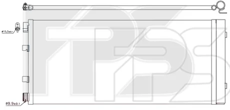 Конденсатор кондиціонера FPS FP 56 K46