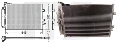 Конденсатор кондиціонера FPS FP 56 K483