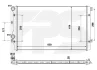 Радіатор охолодження FPS FP 62 A470 (фото 1)