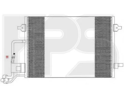 Конденсатор кондиціонера FPS FP 64 K195