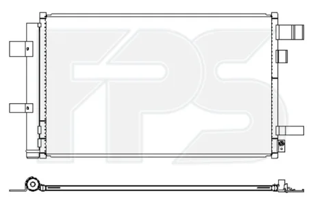 Конденсатор кондиціонера FPS FP 67 K509