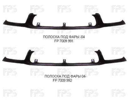 Полоска пластикова FPS FP 7009 991 - фото Полоска пластикова FPS FP 7009 991