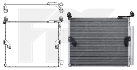 Конденсатор кондиціонера FPS FP 70 K245