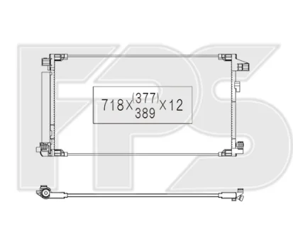 Конденсатор кондиціонера FPS FP 70 K377