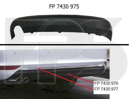Полоска пластикова FPS FP 7430 977