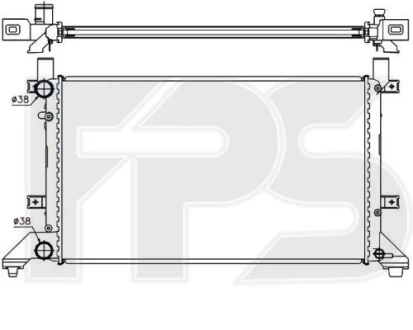 Радіатор охолодження FPS FP 74 A755