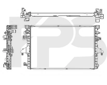 Радіатор охолодження FPS FP 74 A912