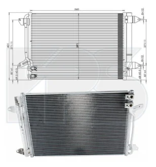 Конденсатор кондиціонера FPS FP 74 K156