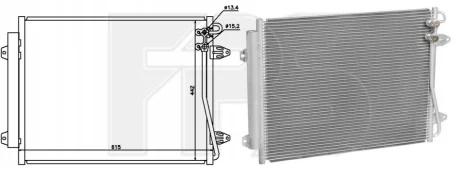 Конденсатор кондиціонера FPS FP 74 K466
