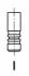 Клапан випускний OPEL 4879/RCR EX ="" FRECCIA R4879/RCR (фото 1)