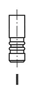 Клапан впускний FIAT 6397/SCR IN ="" FRECCIA R6397/SCR