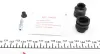 Ремкомплект супорта (заднього) Toyota Rav 4/Yaris Verso 99-05 (d=32mm)(+ поршень)(Sumitomo) FRENKIT 232906 (фото 6)