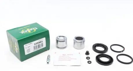 Ремкомплект гальмівного супорту MERCEDES 200-500, E CLASS (W124), 190 (W201) C180-C280 C CLASS (W202 ="" FRENKIT 235901