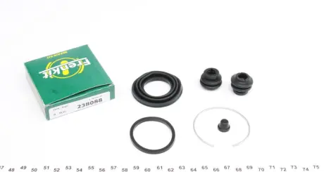 Ремкомплект супорта (заднього) Toyota Avensis 01-09 (d=38mm)) (Aisin) FRENKIT 238088