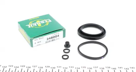 Ремкомплект гальмівного супорту FIAT PANDA, MARBELLA, REGATA, UNO, 128 RITMO, NUOVA RITMO, X 1/9 FOR ="" FRENKIT 248004