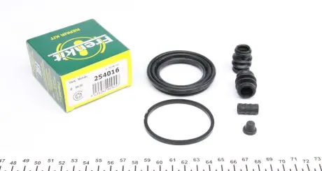 Ремкомплект гальмівного супорту HYUNDAI LANTRA, ELANTRA, COUPE, MATRIX NISSAN ALMERA SUZUKI VITARA ="" FRENKIT 254016