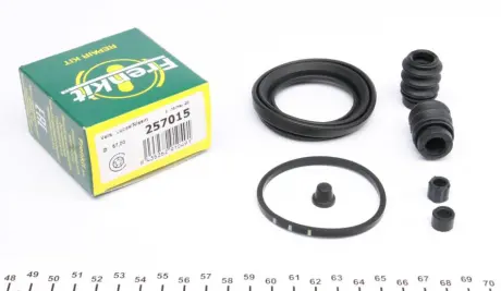 Ремкомплект гальмівного супорту HONDA ACCORD, CIVIC, CR-V, HR-V,PRELUDE SHUTTLE ROVER 600 SERIES ="" FRENKIT 257015
