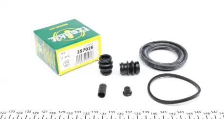 Ремкомплект гальмівного супорту HYUNDAI GALLOPER, SONATA MITSUBISHI GALLOPER NISSAN 200 SX, MAXIMA, ="" FRENKIT 257026