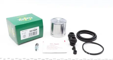 Ремкомплект гальмівного супорту NISSAN Cebe,Juke,Leaf 10>>,Teana,Tiida 07-11 -F ="" FRENKIT 257966