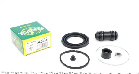 Ремкомплект гальмівного супорту ISUZU CHEVROLET LUV PICK-UP, TROOPER FASTER (PICK-UP/KB/KBG/KBD) OPE ="" FRENKIT 260015