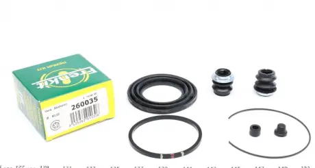 Ремкомплект гальмівного супорту TOYOTA CAMRY ="" FRENKIT 260035