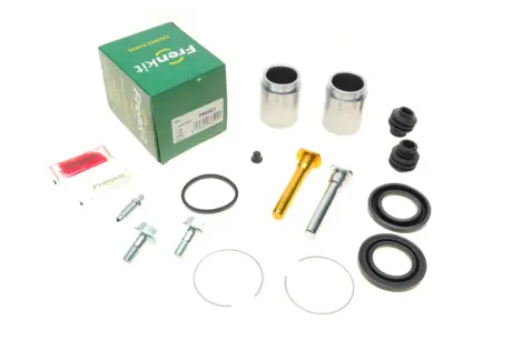 Ремкомплект супорта (переднього) Infiniti QX56 05-14 (d=44mm) (+2поршні/напрямна))) (Akebono) FRENKIT 744301