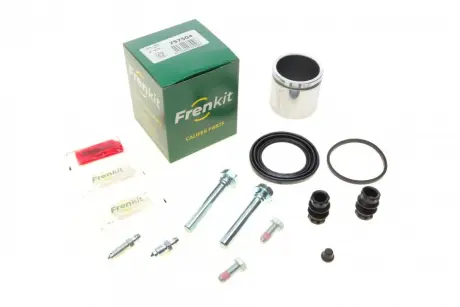 Ремкомплект супорта (переднього) MB A-class (W169) 04-12 (d=57mm)(Lucas)(+ поршень/направляюча) FRENKIT 757504