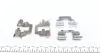 Планка супорта (заднього) прижимна (к-кт) Ford Galaxy/Mondeo IV/Volvo S80/V70/XC70 05- (Lucas) FRENKIT 901712 (фото 2)