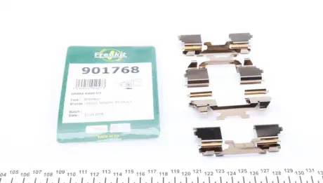 Планка супорта (переднього) прижимна (к-кт) Iveco Daily IV 06- (Brembo) FRENKIT 901768