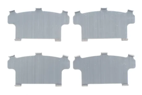 Комплект протискрипних пластин (задніх) Mitsubishi Lancer 96-01 (Akebono) FRENKIT 940004