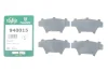 Комплект протискрипних пластин (передніх) Ford Fiesta 08- FRENKIT 940015 (фото 2)