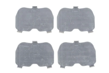 Комплект протискрипних пластин (задніх) Audi A4/A5/A6/A8/Q5 08- (Trw) FRENKIT 940068