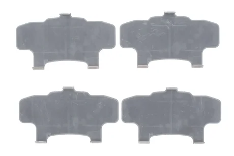 Комплект протискрипних пластин (передніх) Toyota Yaris/Echo 99-05 (OPTIFIT/NBK/Akebono) FRENKIT 940082