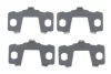 Комплект протискрипних пластин (задніх) Citroen C4/Peugeot 4008 12-/Mitsubishi Outlander 06- (Eurorepar/Motaqui) FRENKIT 940093 (фото 1)