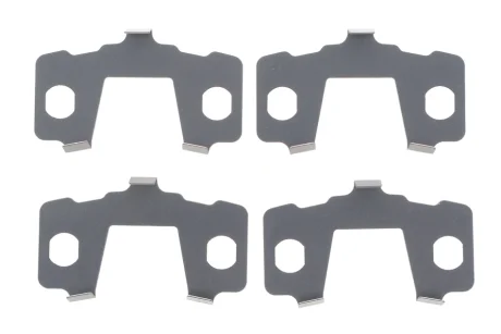 Комплект протискрипних пластин (задніх) Citroen C4/Peugeot 4008 12-/Mitsubishi Outlander 06- (Eurorepar/Motaqui) FRENKIT 940093