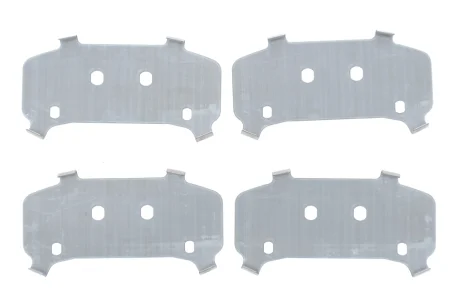 Комплект протискрипних пластин (передніх) Hyundai Elantra 00-06/Matrix 01-10 (Akebono) FRENKIT 940096
