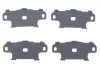 Комплект протискрипних пластин (передніх/задніх) Renault Koleos/Nissan Juke/Qashqai/X-Trail/Suzuki 08- (Akebono) FRENKIT 940100 (фото 1)