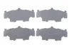 Комплект протискрипних пластин (передніх) Honda Accord VII 03-08/CR-V II 01-07/CR-V IV 13-/Civic IX/X 14- FRENKIT 940102 (фото 1)