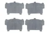 Комплект протискрипних пластин (передніх) Nissan Maxima 97-00/Murano 03-14/Teana 03-08/Infiniti FX 03-11/M37 11- FRENKIT 940110 (фото 1)
